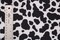 1 Yard Black And White Cow Print Spandex Fabric Four Way Stretch Apparel Material 58"/60" Width